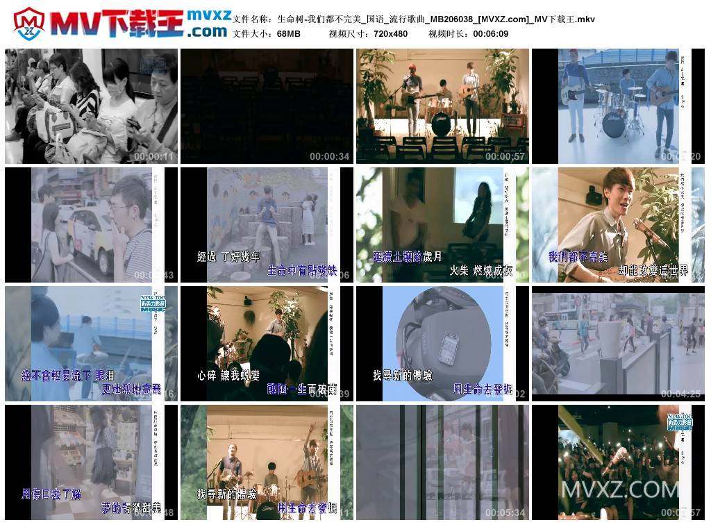 生命树-我们都不完美_国语_流行歌曲_MB206038